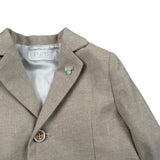 Pure Firenze Giacca Tinta Unita per Neonato PC03321 BEIGE PURE FIRENZE 