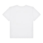 Moschino T-Shirt Tinta Unita con Stampa per Bambina HAM06R BIANCO MOSCHINO 