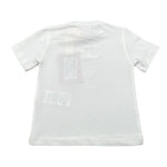 Elisabetta Franchi T-Shirt Girocollo Tinta Unita con Stampa per Neonata EGTS091N BIANCO ELISABETTA FRANCHI 