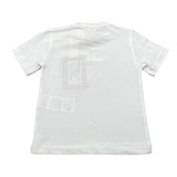 Elisabetta Franchi T-Shirt Girocollo Tinta Unita con Stampa per Neonata EGTS091N BIANCO ELISABETTA FRANCHI 