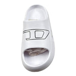 Diesel Ciabatte Tinta Unita con Logo per Bambino BC0560 BIANCO DIESEL 