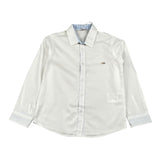 Le Bebe' Camicia Tinta Unita con Logo per Bambino LBB4095J BIANCO LE BEBE' 