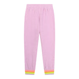 Billieblush Pantalone Modello Tuta Tinta Unita Con Elastico In Vita Lilla Per Bambina