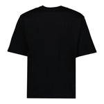 Moschino T-Shirt Tinta Unita con Stampa per Bambina HUM058X NERO MOSCHINO 