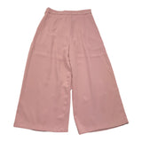 Alice Pi Pantalone A Palazzo Tinta Unita Con Elastico In Vita Rosa Per Bambina