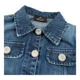 Fun & Fun Giubbino In Denim Tinta Unita per Bambina FNCBJK1043 BLU FUN & FUN 