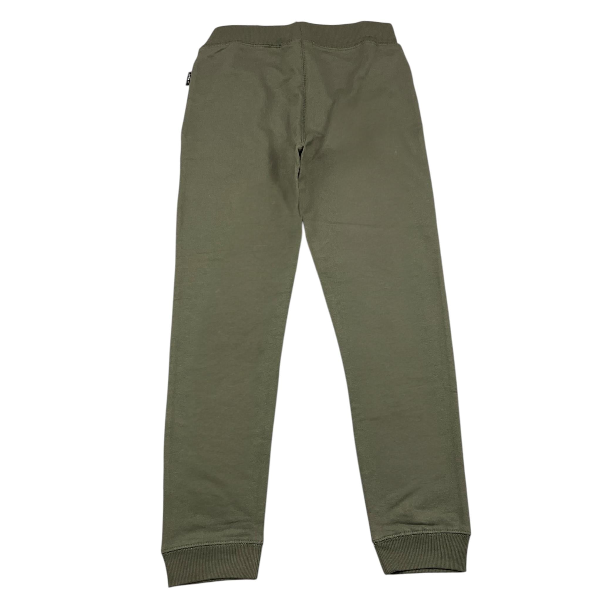NAME.IT pantalone tinta unita con elastico in vita Verde per Bambino 13153684 VERDE NAME.IT 