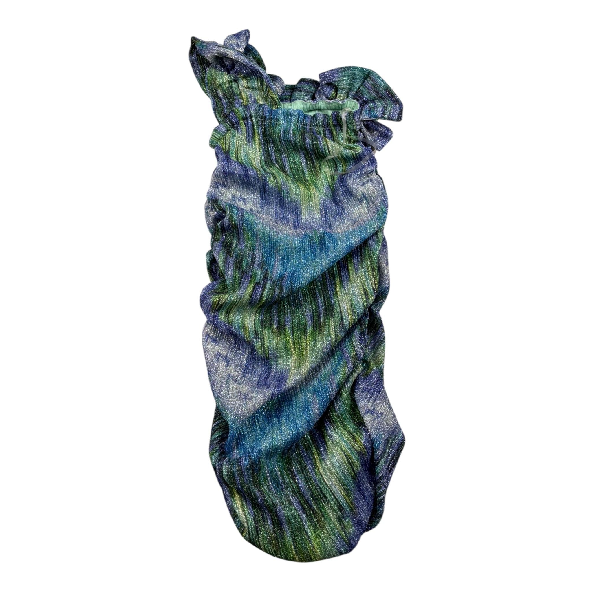 Shopart Abito Multicolor Monospalla con Fantasia per Bambina SAJDR000355 BLU SHOPART 