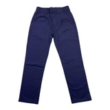 Cesare Paciotti Pantalone Tinta Unita Con Elastico In Vita Blu Per Bambino
