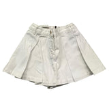 Fun & Fun Short Tinta Unita Con Girovita Regolabile Bianco Per Bambina