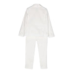 Fay Completo 2 Pezzi Giacca-Pantalone Tinta Unita per Bambino FU3P40 BIANCO FAY 