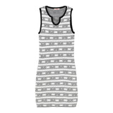 Liu Jo Abito Bicolore Logato per Bambina GA5077 BIANCO/NERO LIU JO 