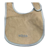 LE BEBE' bavetta tinta unita con stampa logo Beige per Neonato LBB5077 BEIGE LE BEBE' 