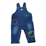 LOSAN salopette tinta unita in denim Blu per Neonato 51029962645011 BLU LOSAN 