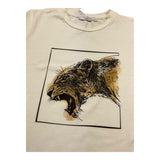 M+E' T-Shirt Girocollo Tinta Unita con Stampa per Neonato UEM0517N PANNA M+E' 