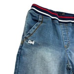 Daniele Alessandrini Bermuda In Denim con Elastico In Vita per Neonato 1296SD00173 BLU DANIELE ALESSANDRINI 