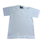 Manuel & Frank T-Shirt Girocollo Tinta Unita per Bambino MF7372N BIANCO MANUEL & FRANK 