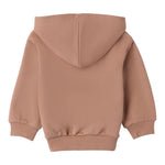I DO felpa con zip e cappuccio tinta unita Beige per Bambino 4A588 BEIGE I DO 