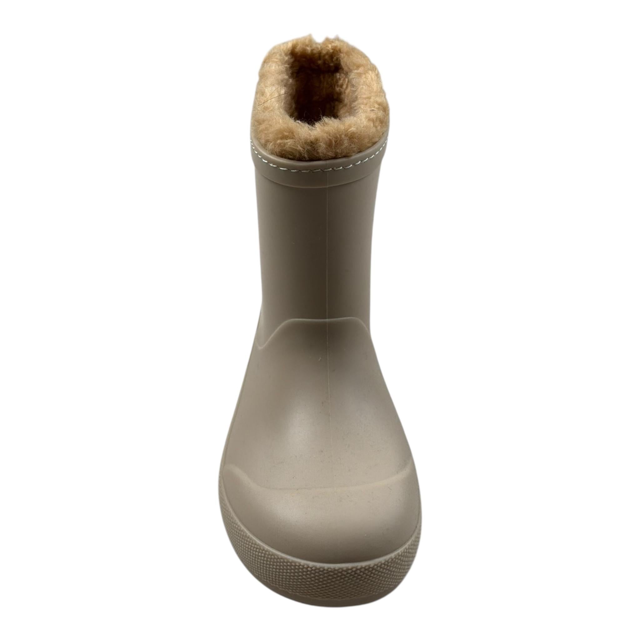 Igor Stivali Tinta Unita con Pelliccia Interna per Neonata W103 BEIGE IGOR 