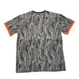 Refrigiwear T-Shirt Tinta Unita Girocollo Con Fantasia Grigio Per Bambino