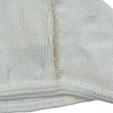 Foque Cappello Tinta Unita con Ricami per Neonato IEIEI PANNA FOQUE 