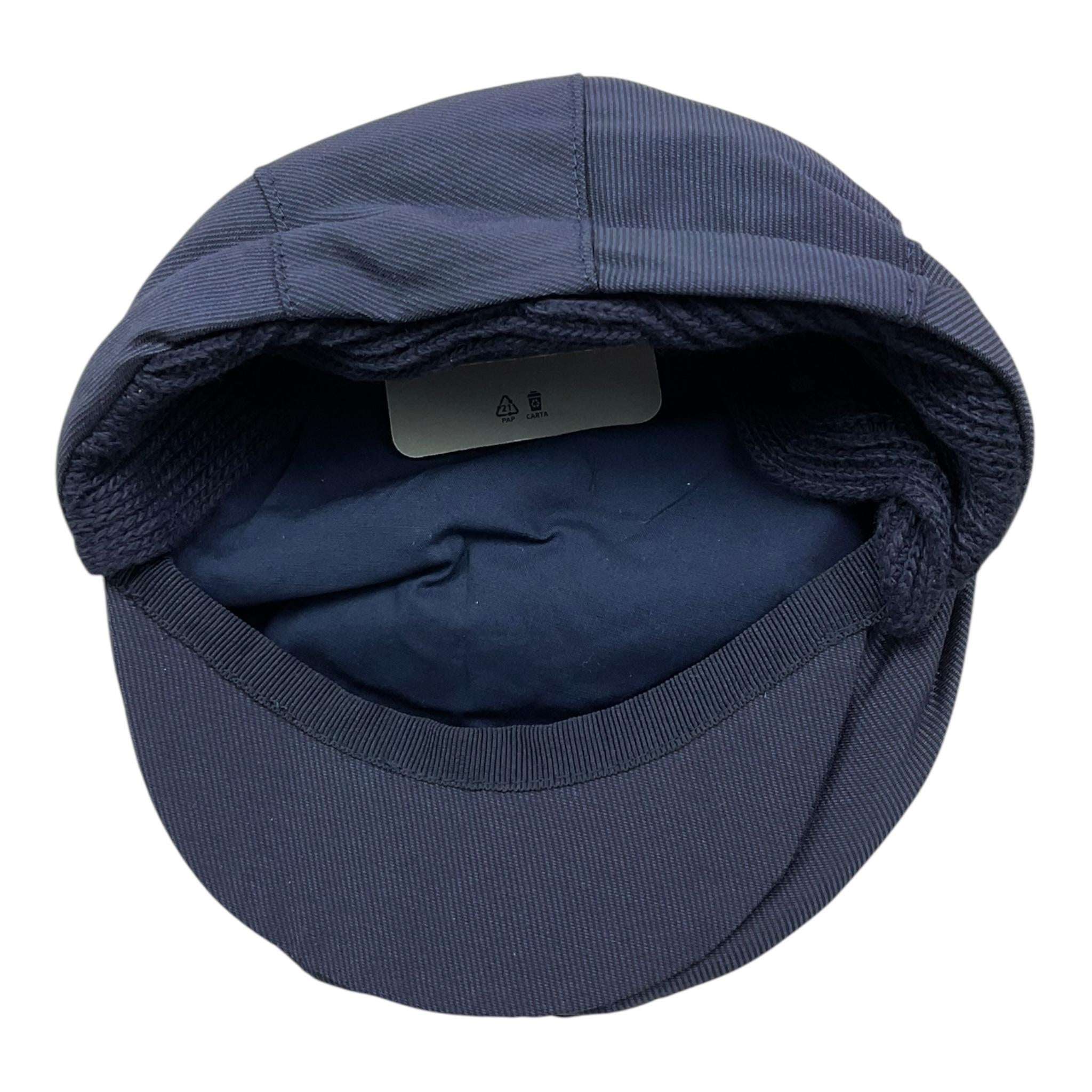 BABY A. cappello tinta unita modello coppola Blu per Neonato A2616 BLU BABY A. 