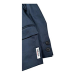 Just Cavalli Giacca Tinta Unita Monopetto per Bambino JBP26098GC BLU JUST CAVALLI 