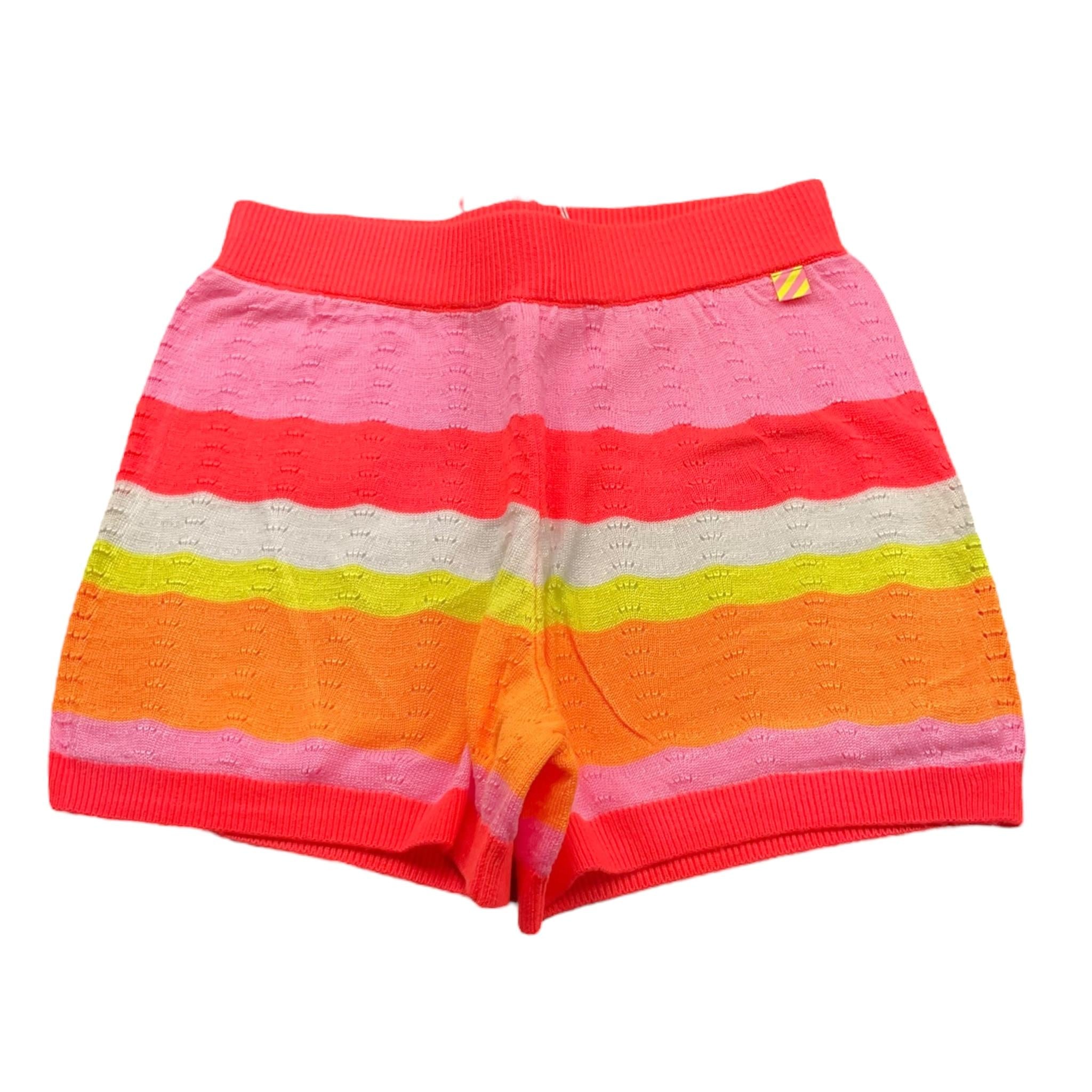 Billieblush Short Multicolor In Maglia con Fantasia A Righe per Bambina U21128 MULTICOLOR BillIEBLUSH 
