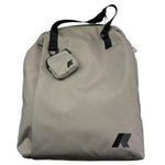 K-Way Borsa Tinta Unita con Logo per Bambino K4136NW VERDE K-WAY 