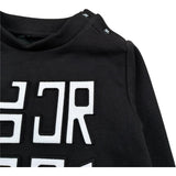 John Richmond Felpa Chiusa Girocollo Tinta Unita per Neonato RIP26025FEO NERO JOHN RICHMOND 