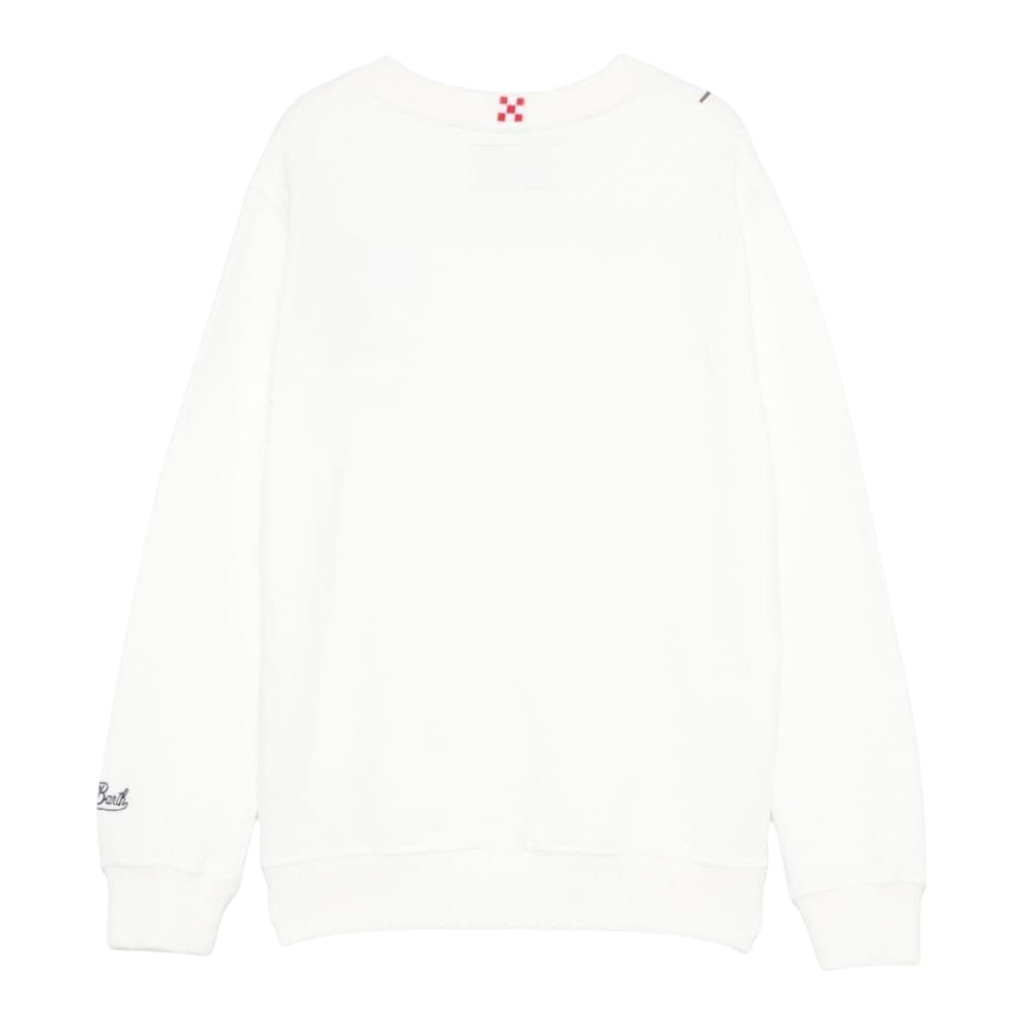 SAINT BARTH felpa girocollo tinta unita con stampa spiderman Bianco per Bambino HUT000401326G BIANCO SAINT BARTH 