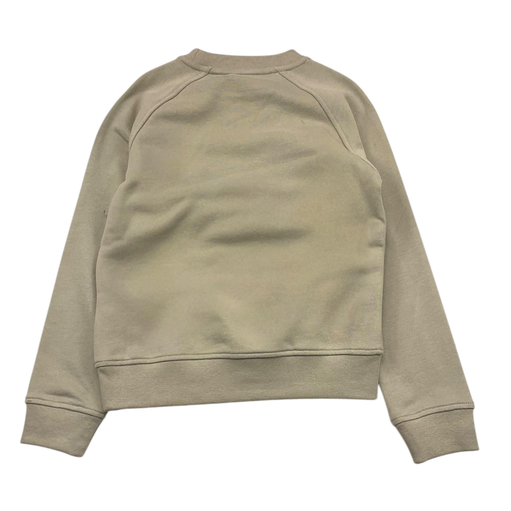 K-WAY felpa girocollo tinta unita con stampa Verde per Bambino K51348W VERDE K-WAY 