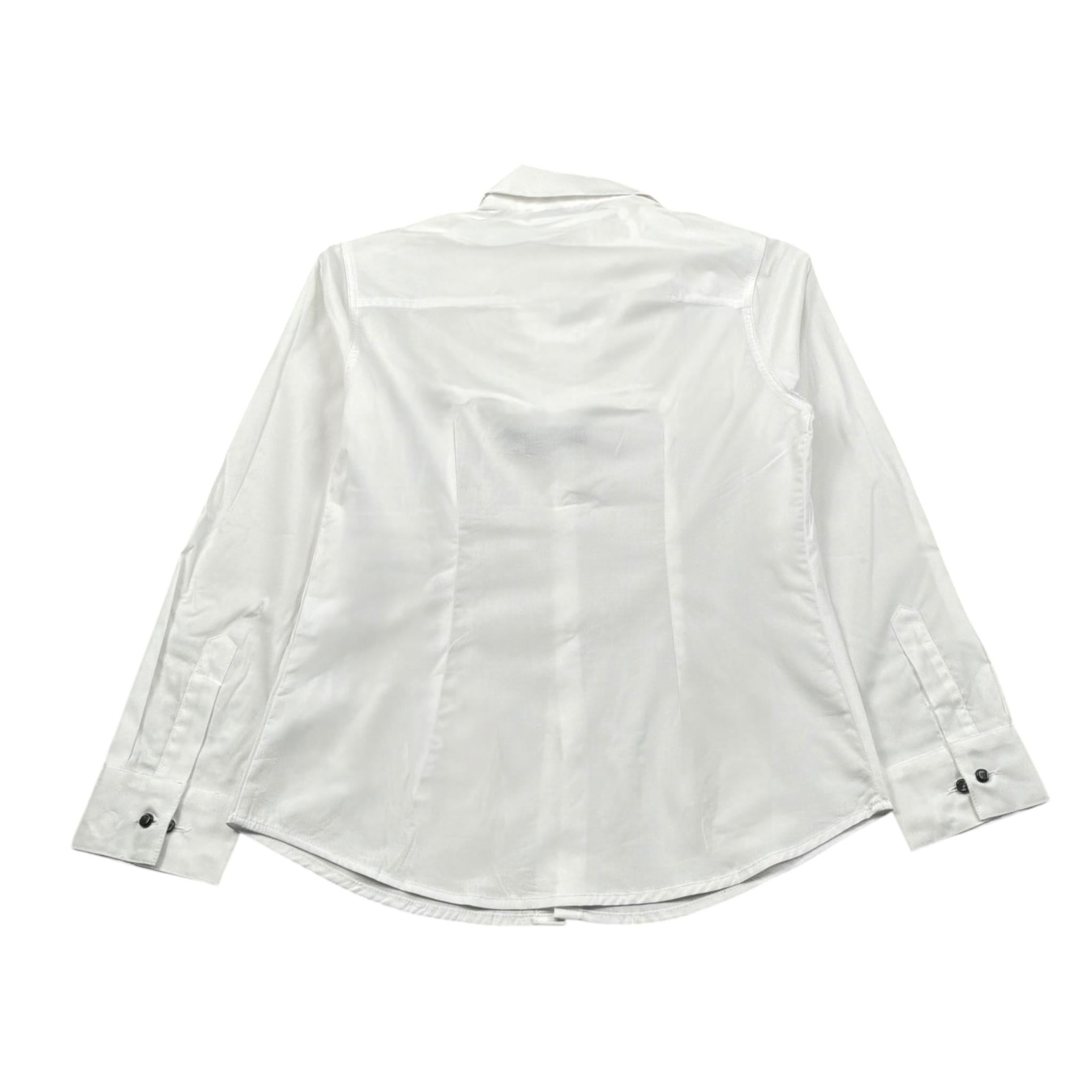 Please Camicia Tinta Unita per Bambino CL17270B73 BIANCO/GRIGIO PLEASE 