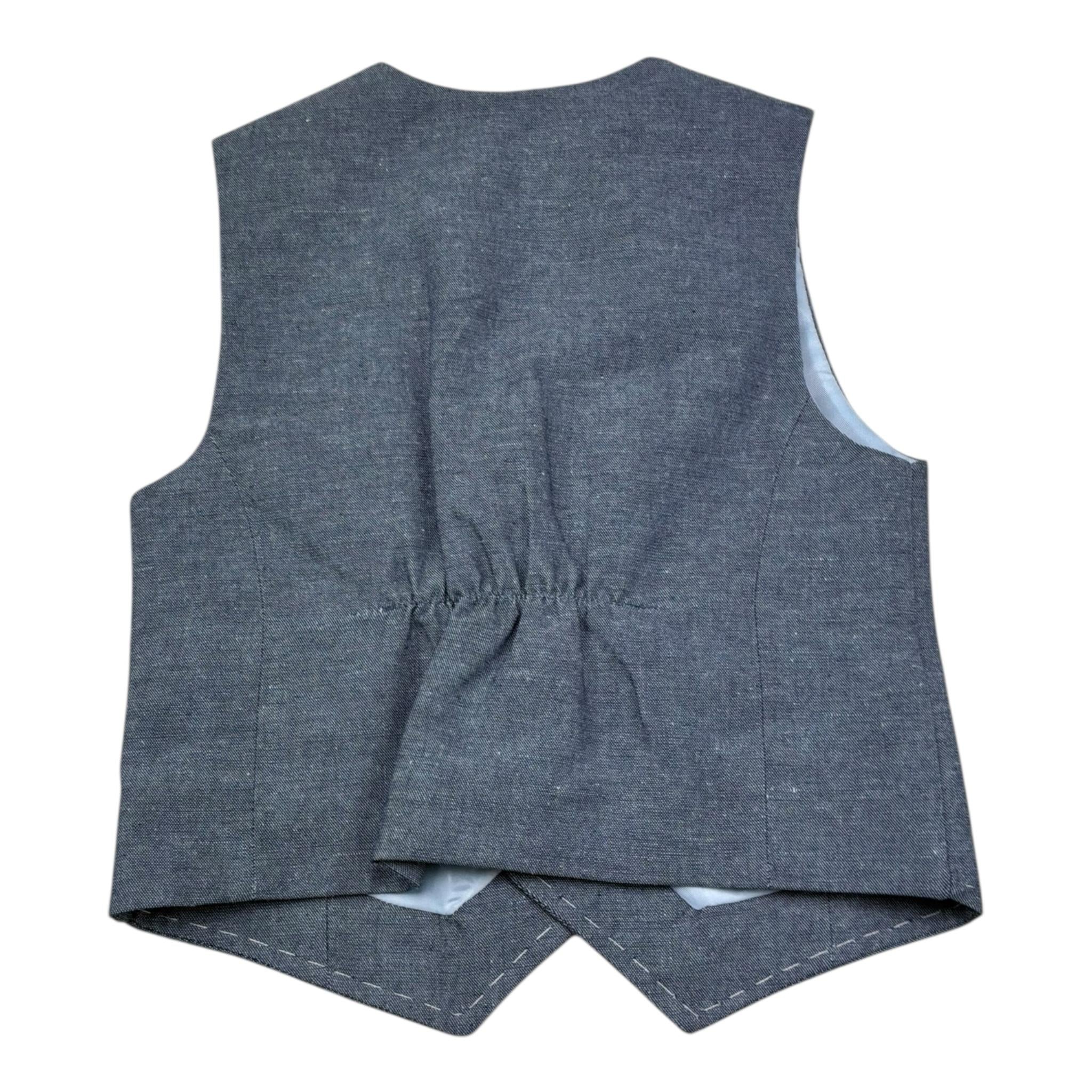 Manuel & Frank Gilet Tinta Unita per Bambino MF5105B AZZURRO MANUEL & FRANK 