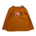 CARRE'MENT BEAU shirt girocollo tinta unita con stampa Arancione per Neonato Y30285 ARANCIONE CARRE'MENT BEAU 