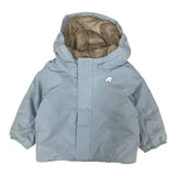 K-WAY giubbino tinta unita con cappuccio Azzurro per Neonato K4137VWXXX AZZURRO K-WAY 