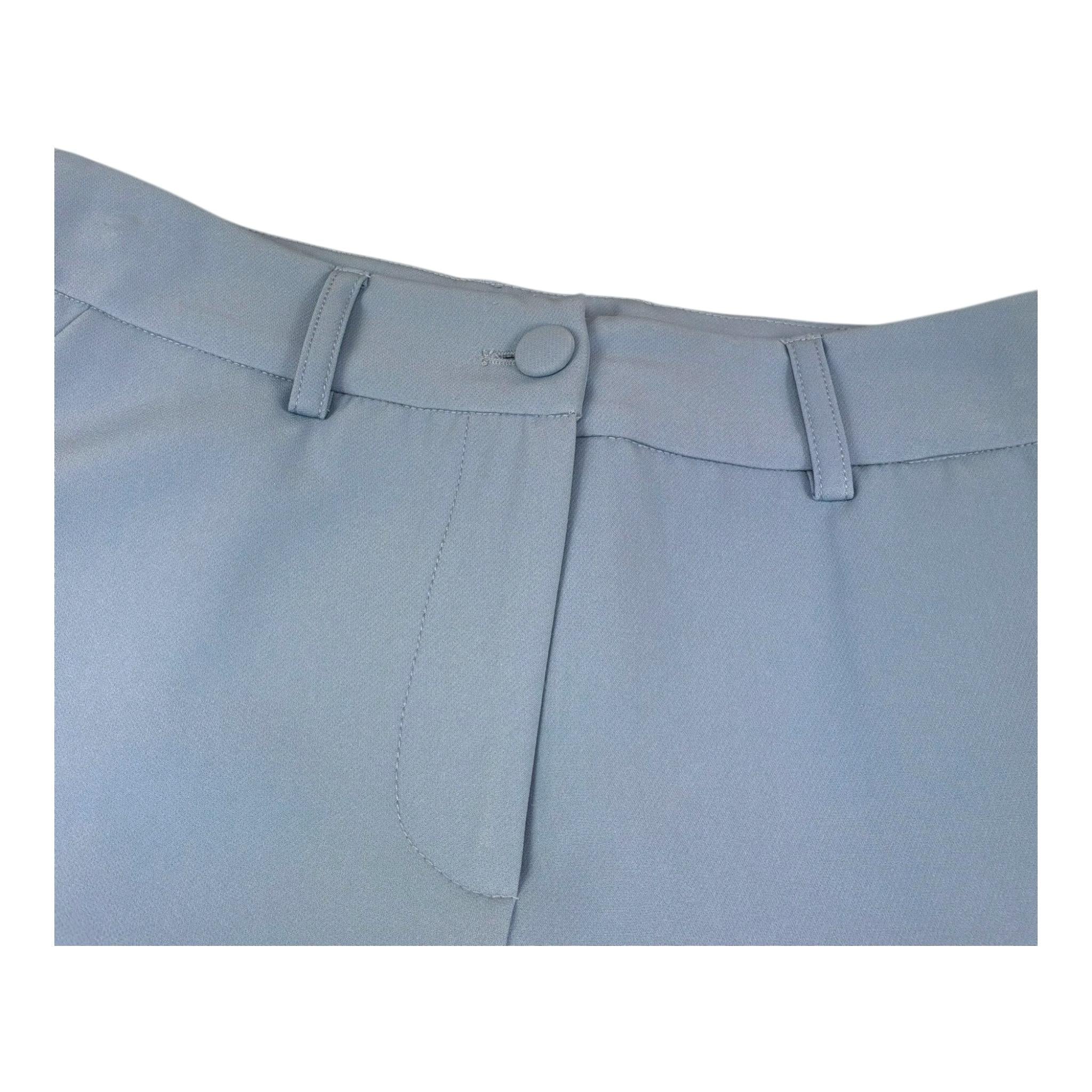 Fun & Fun Pantalone Tinta Unita con Girvita Regolabile per Bambina FCJPT01111 AZZURRO FUN & FUN 