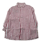 Dou Dou Camicia Tinta Unita con Fantasia A Righe per Bambina DW5P30XXX BIANCO DOU DOU 