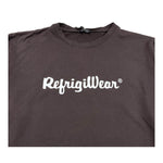 REFRIGIWEAR shirt girocollo tinta unita cn logo Marrone per Bambino RW358 MARRONE REFRIGIWEAR 