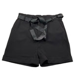 LIU JO short tinta unita con elastico in vita Nero per Bambina GF2006 NERO LIU JO 