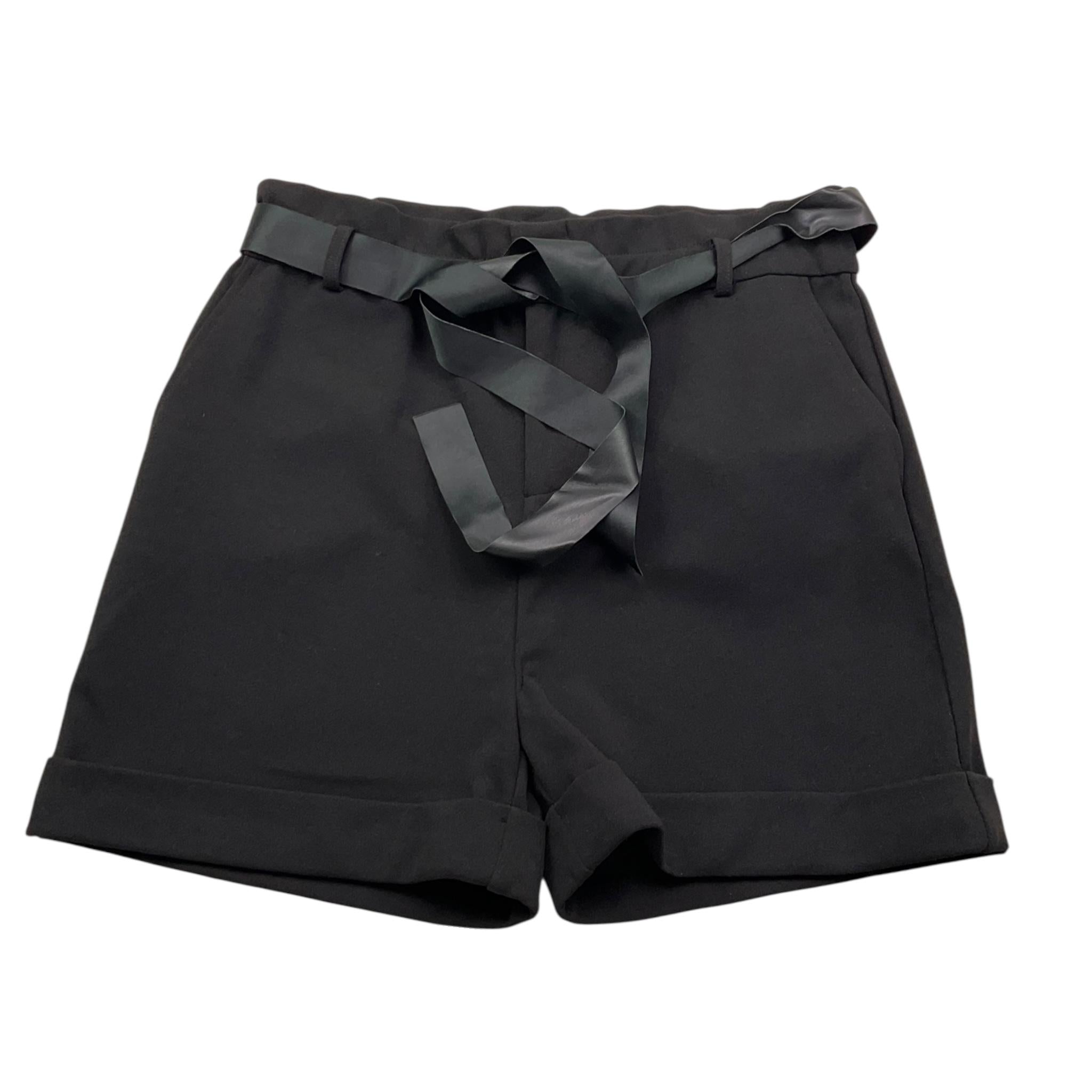 LIU JO short tinta unita con elastico in vita Nero per Bambina GF2006 NERO LIU JO 