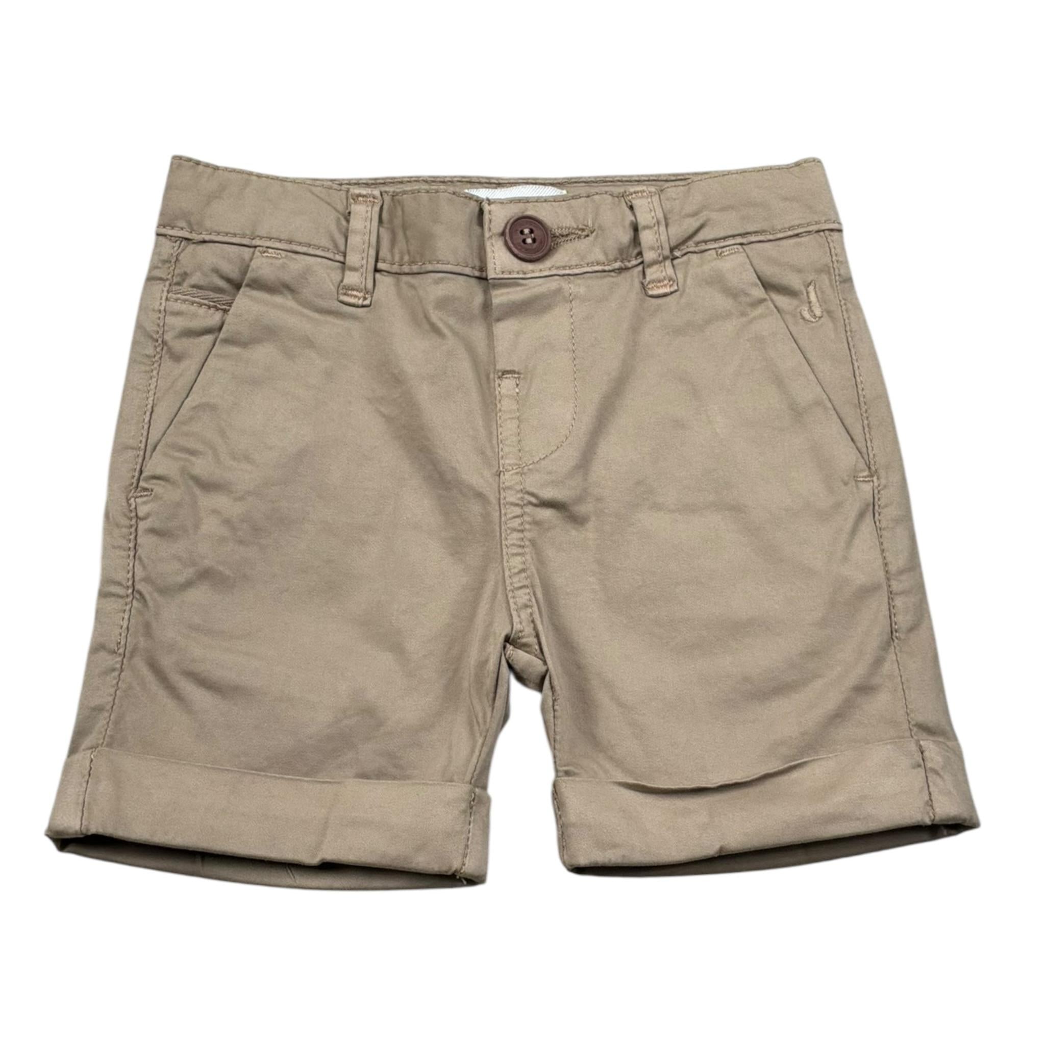 Jeckerson Bermuda Tinta Unita con Girovita Regolabile per Bambino JN4111J BEIGE JECKERSON 