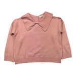 U+è BY MISS GRANT maglia tinta unita con colletto Rosa per Bambina UE1047 ROSA U+è BY MISS GRANT 