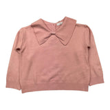 U+è BY MISS GRANT maglia tinta unita con colletto Rosa per Bambina UE1047 ROSA U+è BY MISS GRANT 