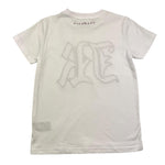 JOHN RICHMOND t-shirt girocollo tinta unita con stampa in contrasto Bianco per Bambina RGA25078TS BIANCO JOHN RICHMOND 