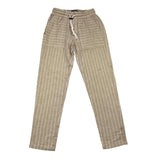 Daniele Alessandrini Pantalone Tinta Unita Con Elastico In Vita Beige Per Bambino