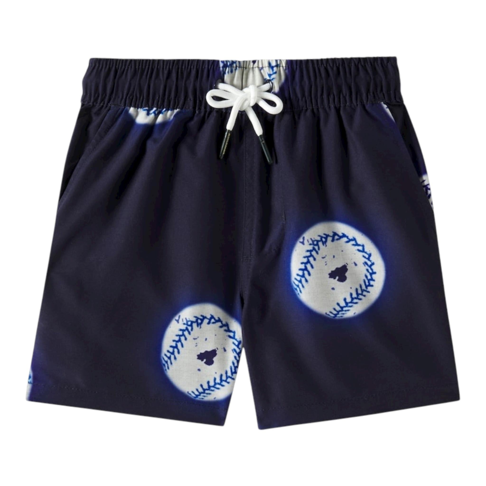 Scotch & Shrunk Costume Tinta Unita con Stampa per Bambino 179429 BLU SCOTCH & SHRUNK 