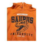 LOSAN felpa chiusa con cappuccio tinta unita con stampe Arancione per Bambino 51030236029022 ARANCIONE LOSAN 