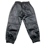 DIXIE pantalone in ecopelle tinta unita Nero per Bambina PHT3200G67 NERO DIXIE 