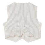 Il Gufo Gilet Tinta Unita per Neonato P25GI055C1086 PANNA IL GUFO 